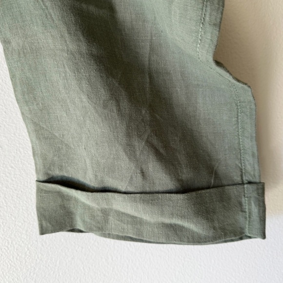 NWT Frame Le Beau Linen Pants - Picture 9 of 13